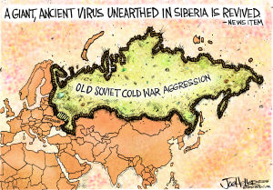 Cartoonist's View - Russian Virus